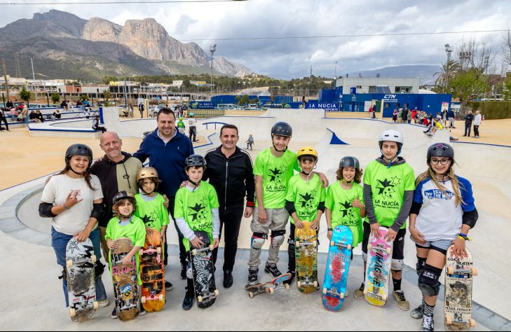 Se inaugura el nuevo Skatepark de La Nuca